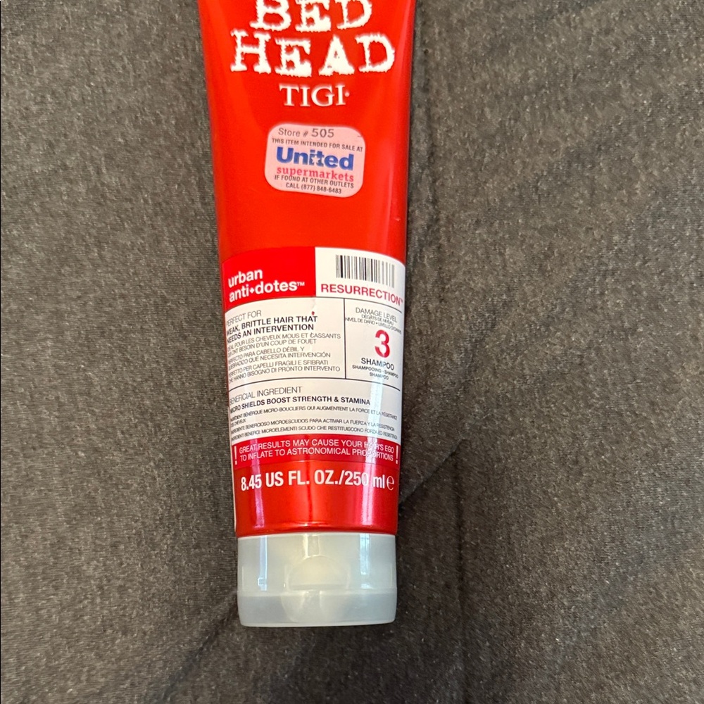TIGI Bed Head Urban Antidotes Resurrection Shampoo - Bold Red